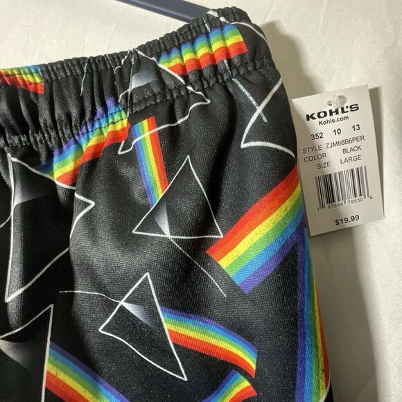 New Men's Pink Floyd Sleep Shorts-size Large‎ - Picture 2 of 5